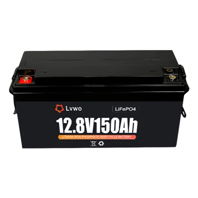 Lvwo -12 v 12.8v 150ah batri lithiwm lifepo4